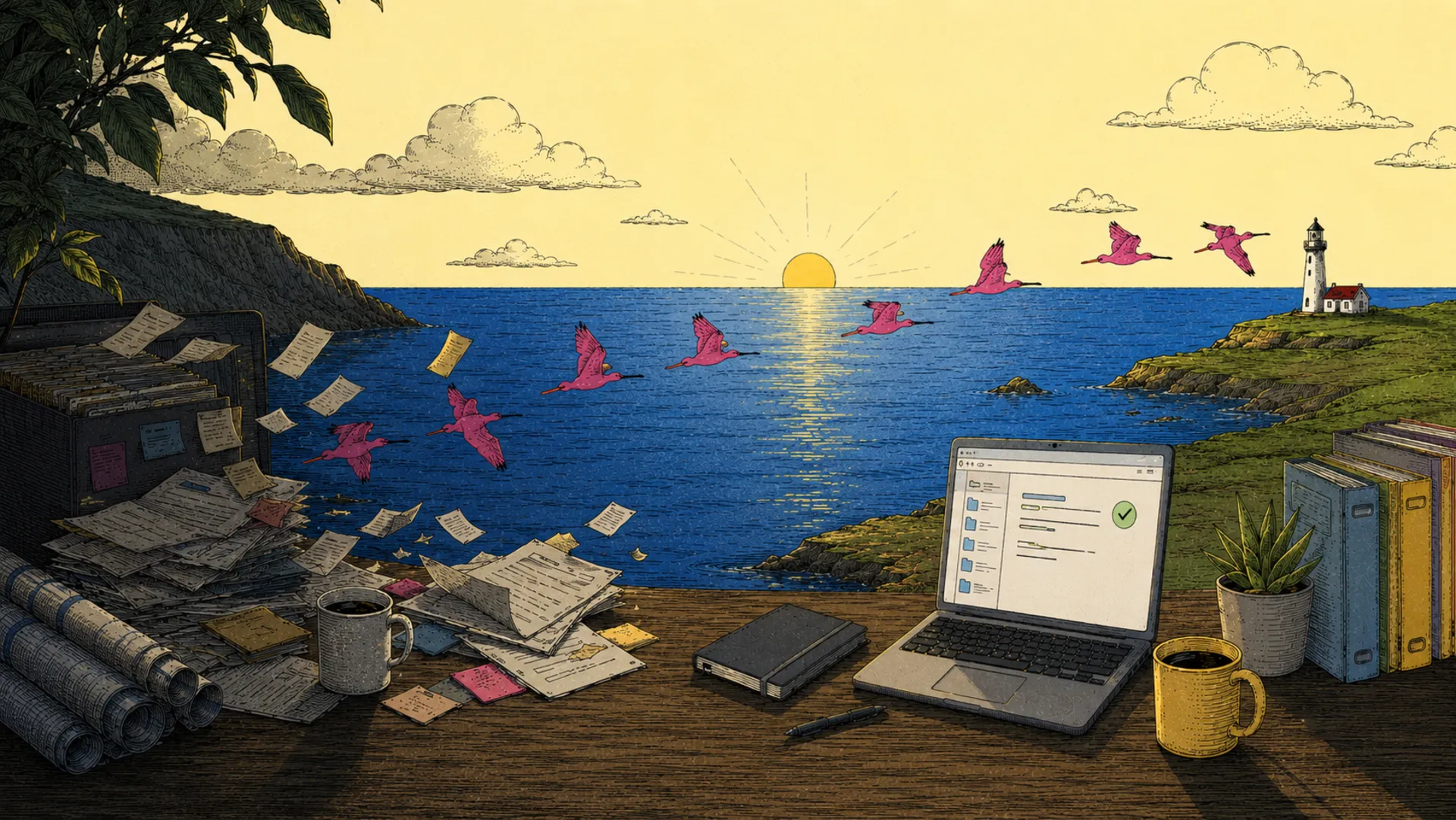 Kwantflow desktop workspace