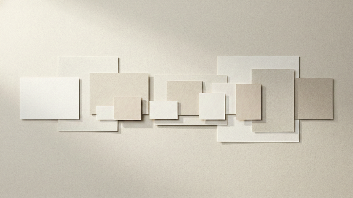 Abstract cost breakdown illustration with stacked paper forms